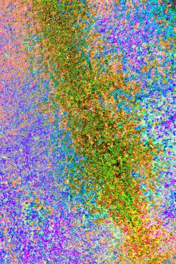 Çizik ve çatlaklarla soyut renkli duvar kâğıdı 