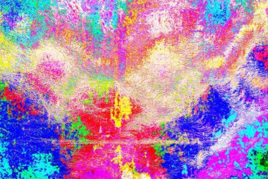 Çizik ve çatlaklarla metal doku