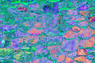 Arkaplan - Yığılmış Taş Duvar.