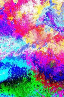 Çizik ve çatlaklarla metal doku