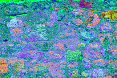 Arkaplan - Yığılmış Taş Duvar.