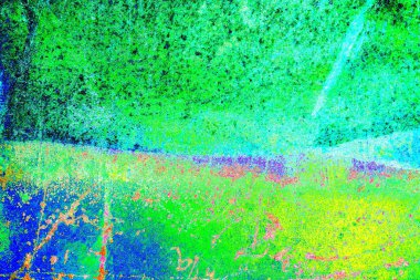 Çizik ve çatlaklarla metal doku