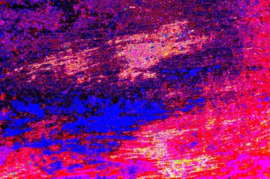 Çizik ve çatlaklarla soyut renkli duvar kâğıdı 