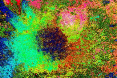 Çizik ve çatlaklarla metal doku