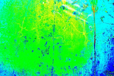 Çizik ve çatlaklarla metal doku