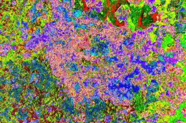 Dökülen boya paslı metal dokusu