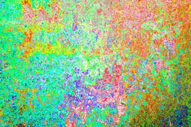 Çizik ve çatlaklarla metal doku