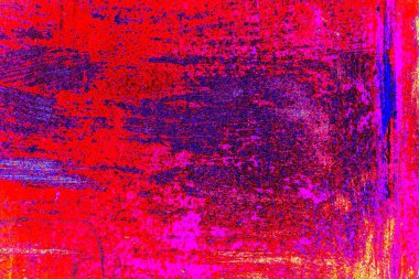 Çizik ve çatlaklarla soyut renkli duvar kâğıdı 