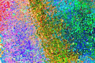 Çizik ve çatlaklarla soyut renkli duvar kâğıdı 