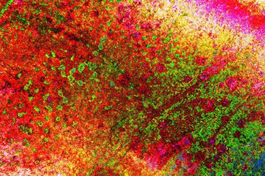 Çizik ve çatlaklarla metal doku