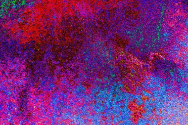 Çizik ve çatlaklarla metal doku