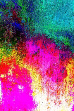 Çizik ve çatlaklarla metal doku