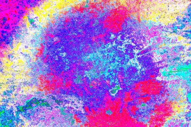 Çizik ve çatlaklarla metal doku