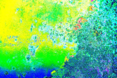 Çizik ve çatlaklarla metal doku