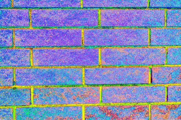 Soyut Neon Renkler Çizik Çatlaklarla Dokulu Duvar — Stok fotoğraf