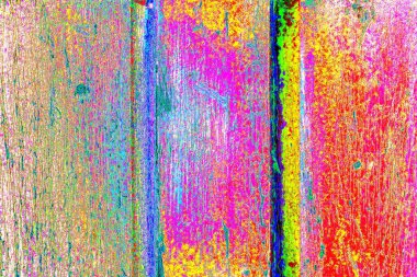 Duvar dokusu arkaplanı eski boyayla soyulmuş.