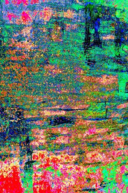 Çizik ve çatlaklarla metal doku