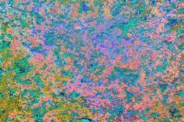 Çizik ve çatlaklarla metal doku