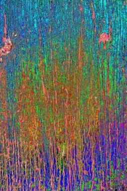 Duvar dokusu arkaplanı eski boyayla soyulmuş.