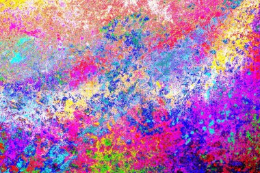 Çizik ve çatlaklarla metal doku