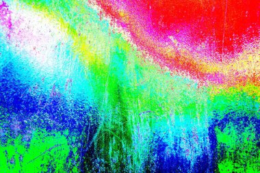 Çizik ve çatlaklarla metal doku