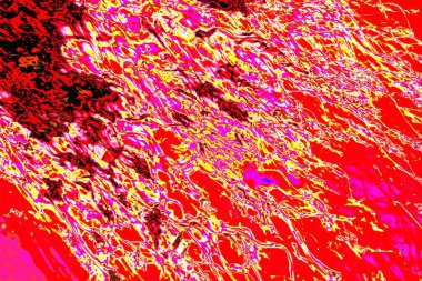 Hareket halindeki kaotik ışıklar odak noktasını bulanıklaştırır - soyut fotoğraf arkaplanı. 