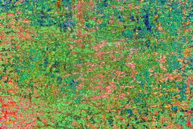 Çizik ve çatlaklarla metal doku