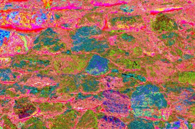 Arkaplan - Yığılmış Taş Duvar.