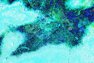 Çizik ve çatlaklarla metal doku