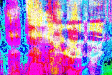 Çizik ve çatlaklarla metal doku