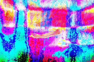 Çizik ve çatlaklarla metal doku