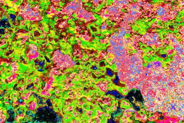 Çizik ve çatlaklarla metal doku