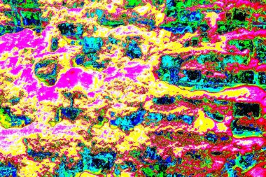 Eski model tuğla duvarın arka planı