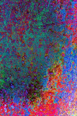 Çizik ve çatlaklarla metal doku