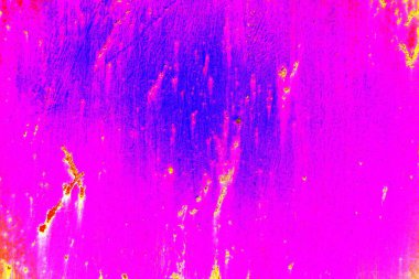 Çizik ve çatlaklarla metal doku