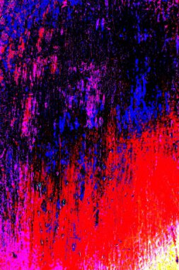 Çizik ve çatlaklarla metal doku