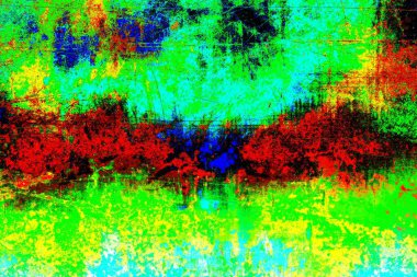 Çizik ve çatlaklarla metal doku