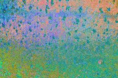 Çizik ve çatlaklarla metal doku