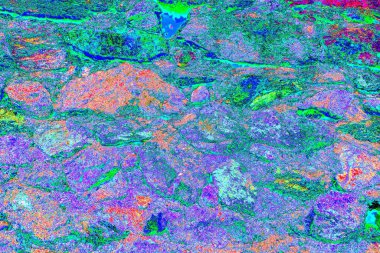 Arkaplan - Yığılmış Taş Duvar.