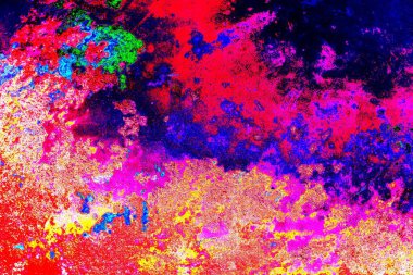 Çizik ve çatlaklarla metal doku