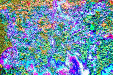 Çizik ve çatlaklarla metal doku