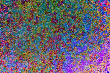 Çizik ve çatlaklarla metal doku