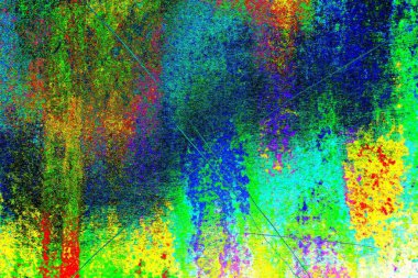 Çizik ve çatlaklarla metal doku