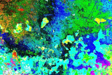 Çizik ve çatlaklarla metal doku