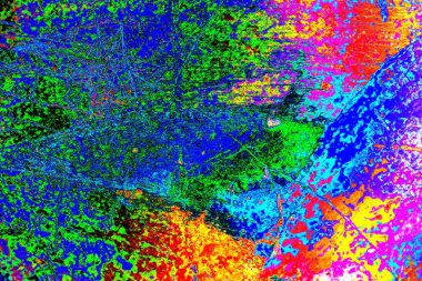 yaratıcı ve tasarım sanatı, kopyalama alanı duvar kağıdı, soyut renkli doku arkaplanı  