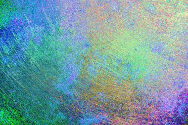 Çizik ve çatlaklarla metal doku