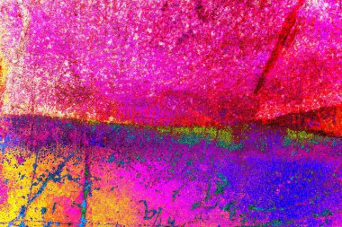 Çizik ve çatlaklarla metal doku