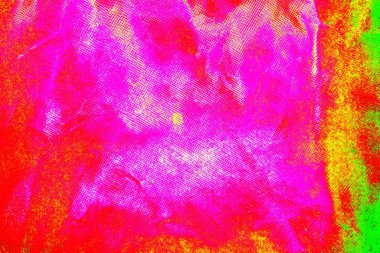 Kırışık plastik polietilen film dokusu