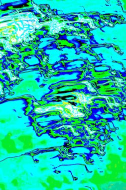 Hareket halindeki kaotik ışıklar odak noktasını bulanıklaştırır - soyut fotoğraf arkaplanı. 