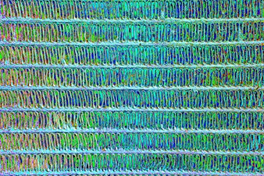 Çizik ve çatlaklarla metal doku